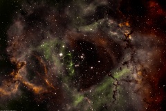 NGC2244_Rosette_Nebula_2022_03_08_RC8_Apex_SHO_3days_Dynamic